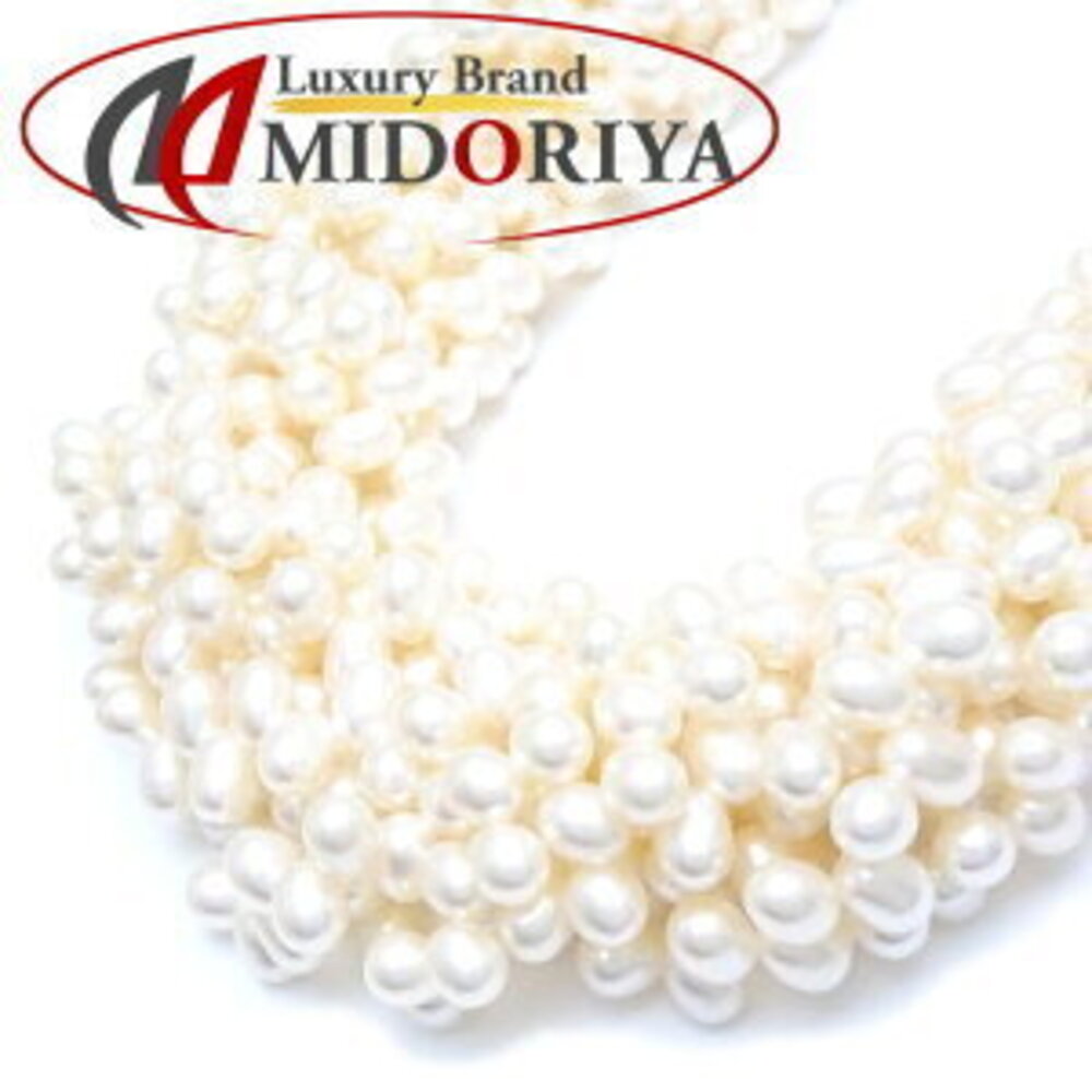 TIFFANY Co Torsade Necklace freshwater pearls silver